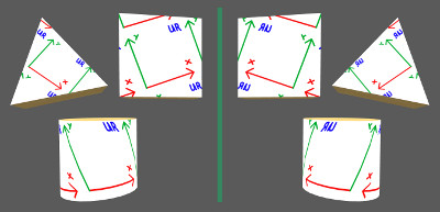 Texture mode example