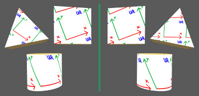 Texture mode example