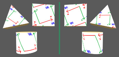 Texture mode example
